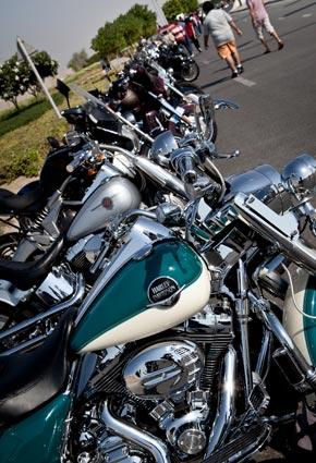 أكبر مهرجان للدرّاجات الناريّة في دبي